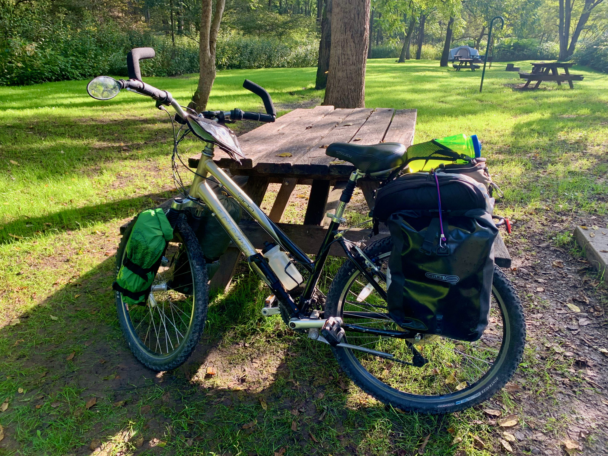 Bike-packing the Pine Creek Rail Trail